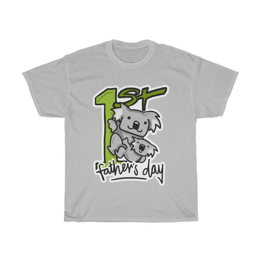 Australian Father's Day 2023 T-Shirt, Father's Day Koala Tee with Aussie Koala holding Koala Joey, Funny Father's Day Shirt for Aussies